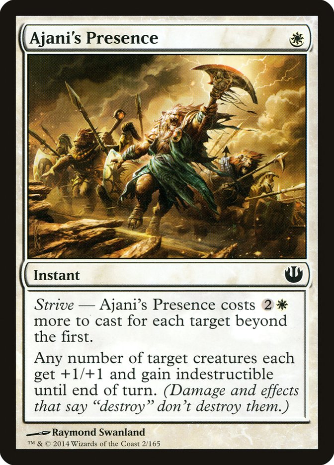 Ajani's Presence [Journey into Nyx] | The Gaming-Verse