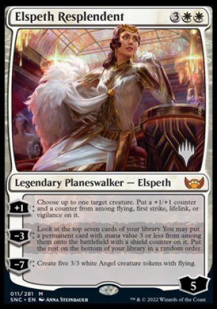 Elspeth Resplendent (Promo Pack) [Streets of New Capenna Promos] | The Gaming-Verse