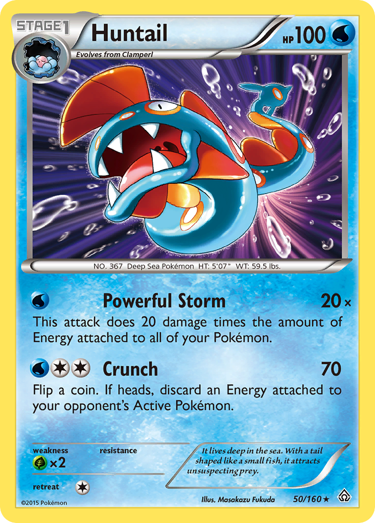 Huntail (50/160) [XY: Primal Clash] | The Gaming-Verse