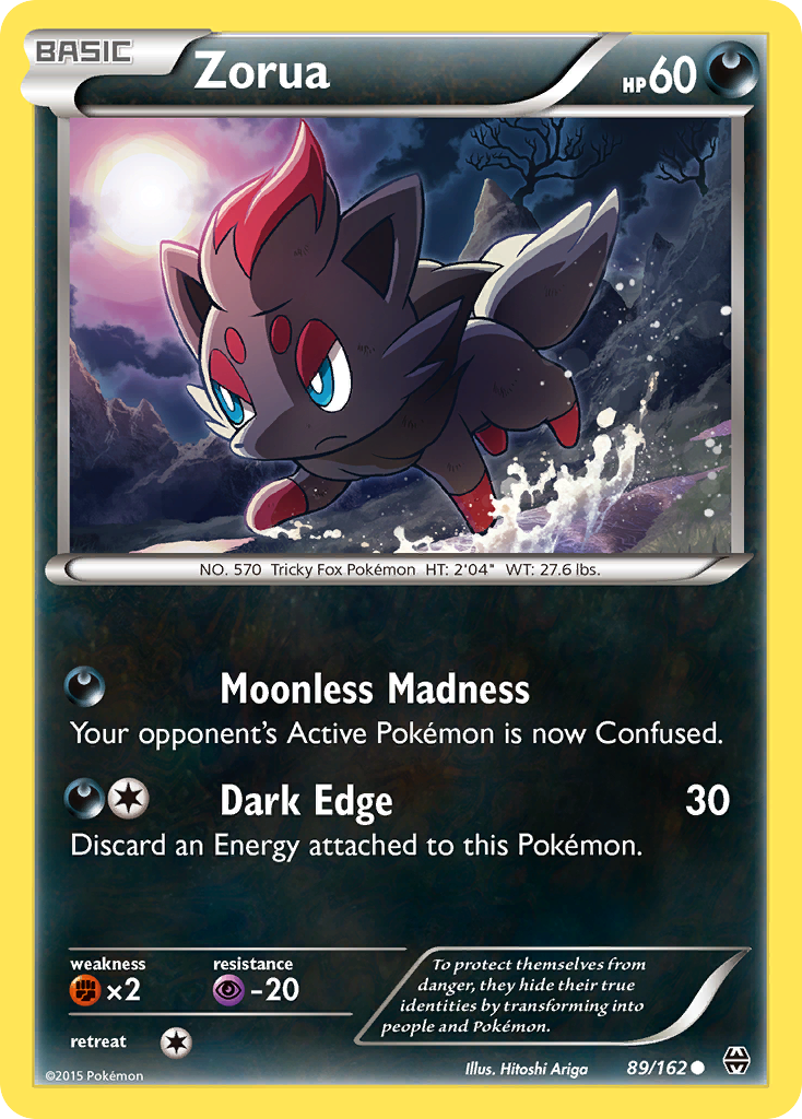 Zorua (89/162) [XY: BREAKthrough] | The Gaming-Verse