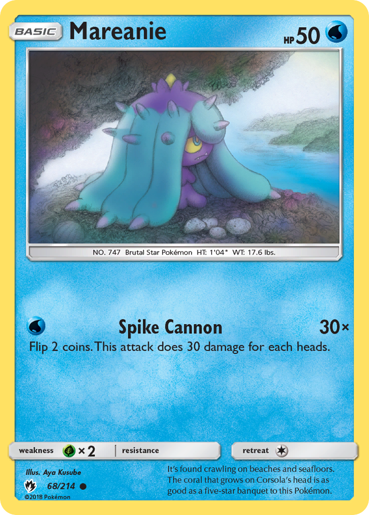 Mareanie (68/214) [Sun & Moon: Lost Thunder] | The Gaming-Verse