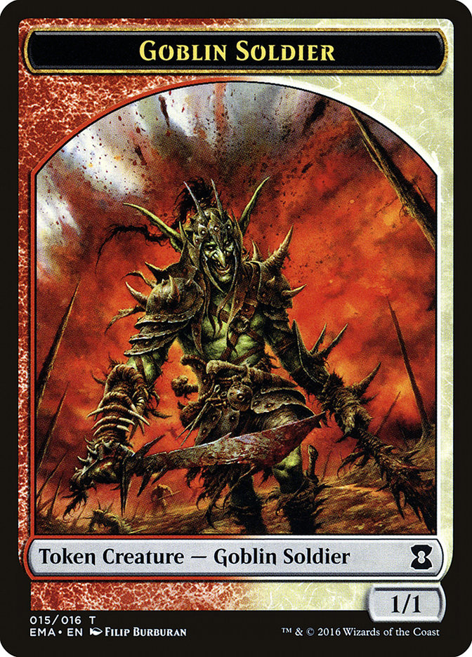 Goblin Soldier [Eternal Masters Tokens] | The Gaming-Verse