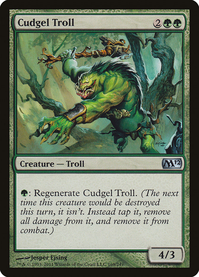 Cudgel Troll [Magic 2012] | The Gaming-Verse