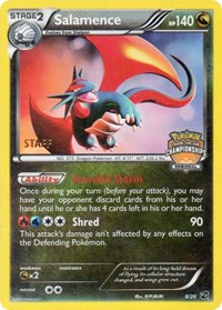 Salamence (8/20) (Regional Championship Promo Staff) [Black & White: Dragon Vault] | The Gaming-Verse