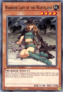 Warrior Lady of the Wasteland [SGX1-ENE05] Common | The Gaming-Verse