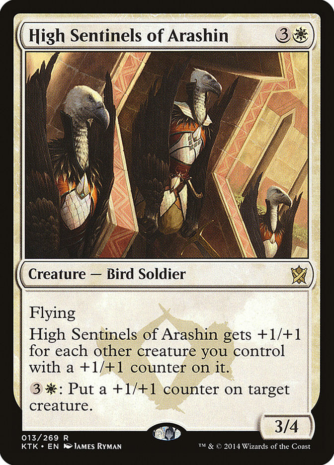 High Sentinels of Arashin [Khans of Tarkir] | The Gaming-Verse