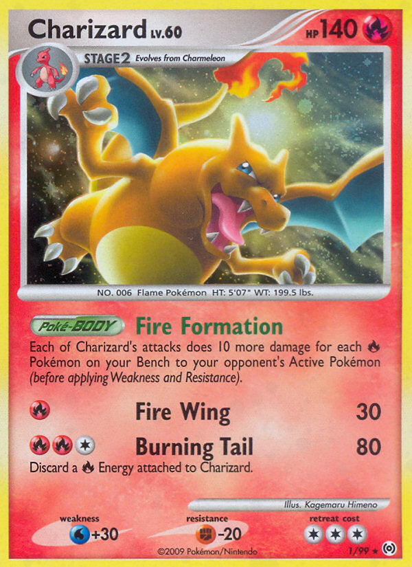 Charizard (1/99) [Platinum: Arceus] | The Gaming-Verse