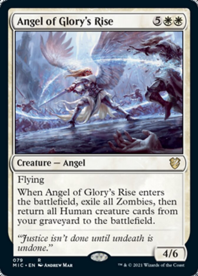 Angel of Glory's Rise [Innistrad: Midnight Hunt Commander] | The Gaming-Verse