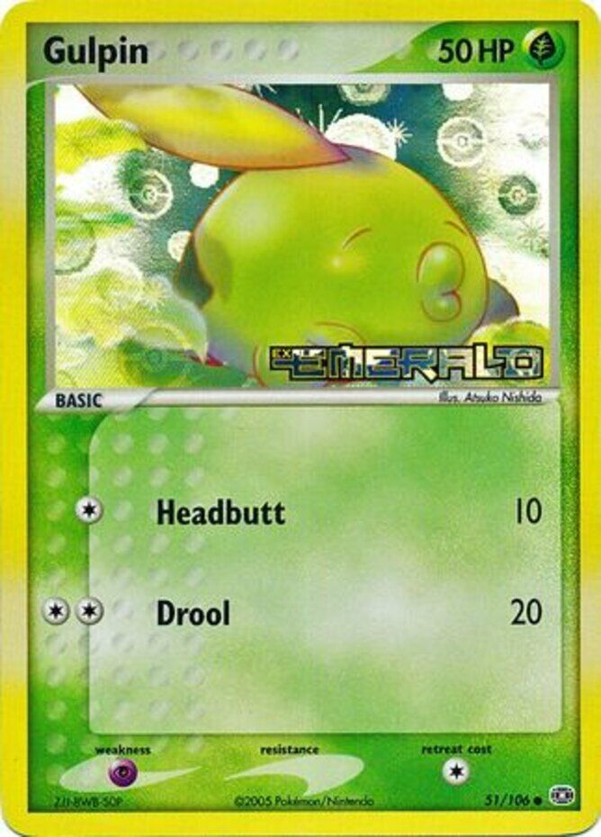 Gulpin (51/106) (Stamped) [EX: Emerald] | The Gaming-Verse