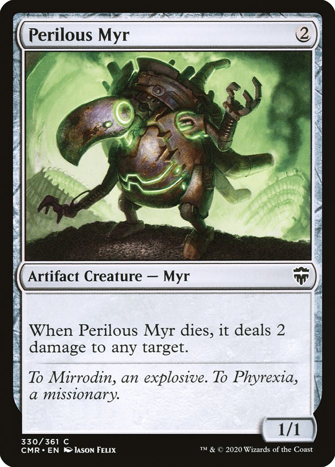 Perilous Myr [Commander Legends] | The Gaming-Verse