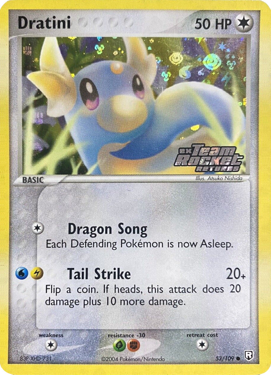 Dratini (53/109) (Stamped) [EX: Team Rocket Returns] | The Gaming-Verse