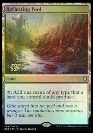 Reflecting Pool [Commander Legends: Battle for Baldur's Gate Prerelease Promos] | The Gaming-Verse