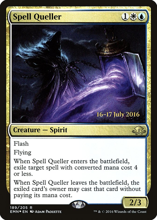 Spell Queller  (Prerelease) [Eldritch Moon Prerelease Promos] | The Gaming-Verse