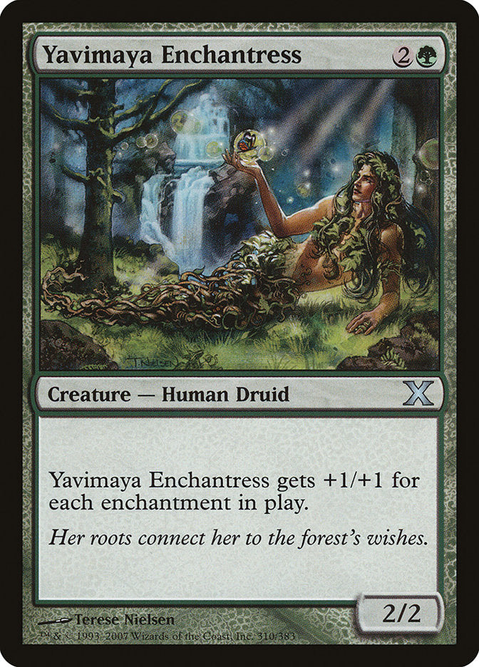 Yavimaya Enchantress [Tenth Edition] | The Gaming-Verse