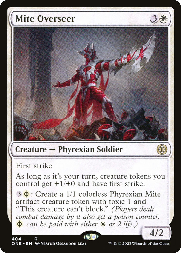 Mite Overseer [Phyrexia: All Will Be One] | The Gaming-Verse