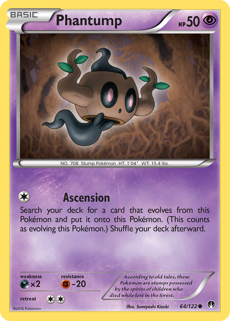 Phantump (64/122) [XY: BREAKpoint] | The Gaming-Verse