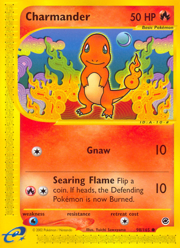 Charmander (98/165) [Expedition: Base Set] | The Gaming-Verse