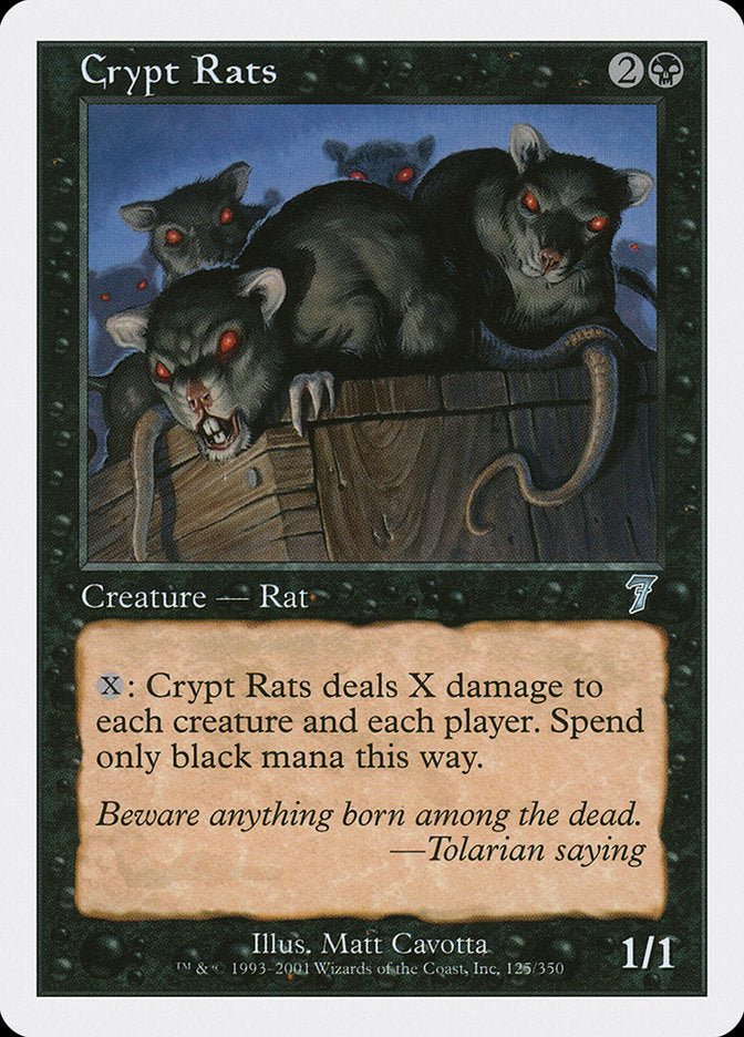 Crypt Rats [Seventh Edition] | The Gaming-Verse