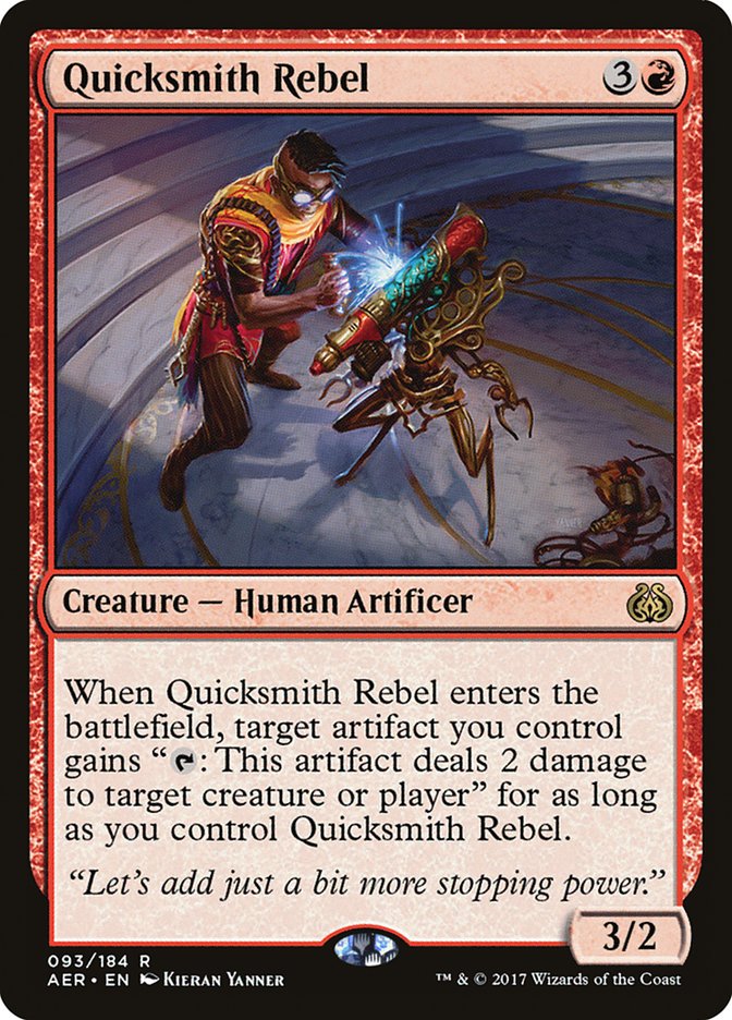 Quicksmith Rebel [Aether Revolt] | The Gaming-Verse