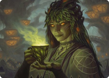 Dina, Soul Steeper Art Card [Strixhaven: School of Mages Art Series] | The Gaming-Verse