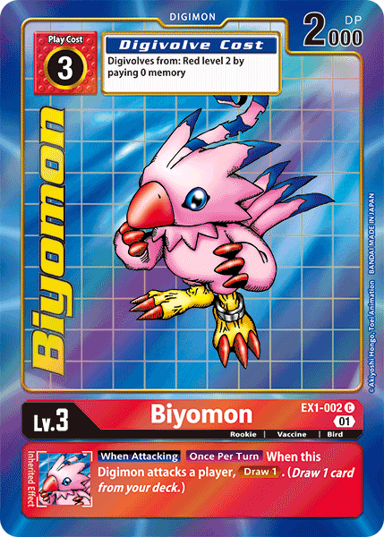 Biyomon [EX1-002] (Alternate Art) [Classic Collection] | The Gaming-Verse