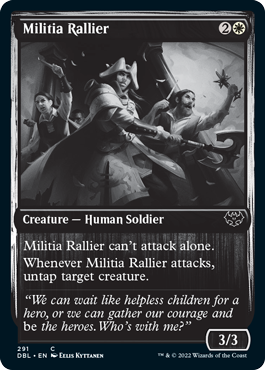 Militia Rallier [Innistrad: Double Feature] | The Gaming-Verse