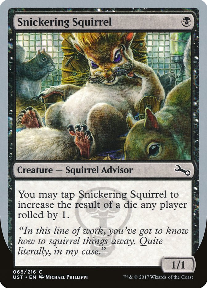 Snickering Squirrel [Unstable] | The Gaming-Verse