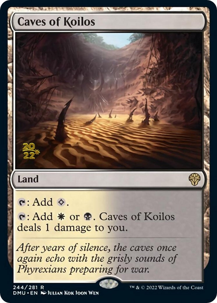 Caves of Koilos [Dominaria United Prerelease Promos] | The Gaming-Verse