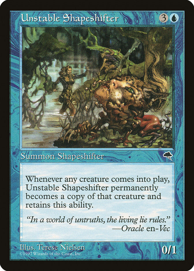 Unstable Shapeshifter [Tempest] | The Gaming-Verse