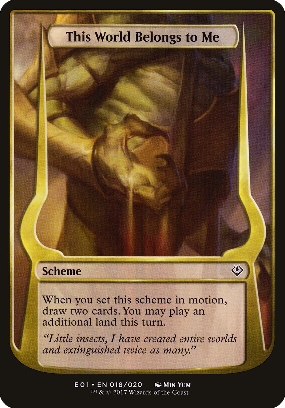 This World Belongs to Me [Archenemy: Nicol Bolas Schemes] | The Gaming-Verse