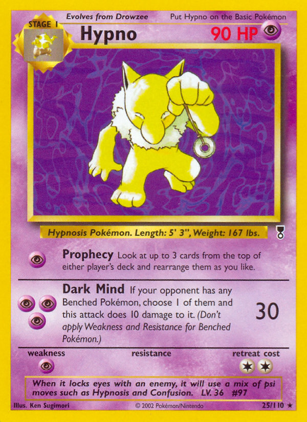 Hypno (25/110) [Legendary Collection] | The Gaming-Verse