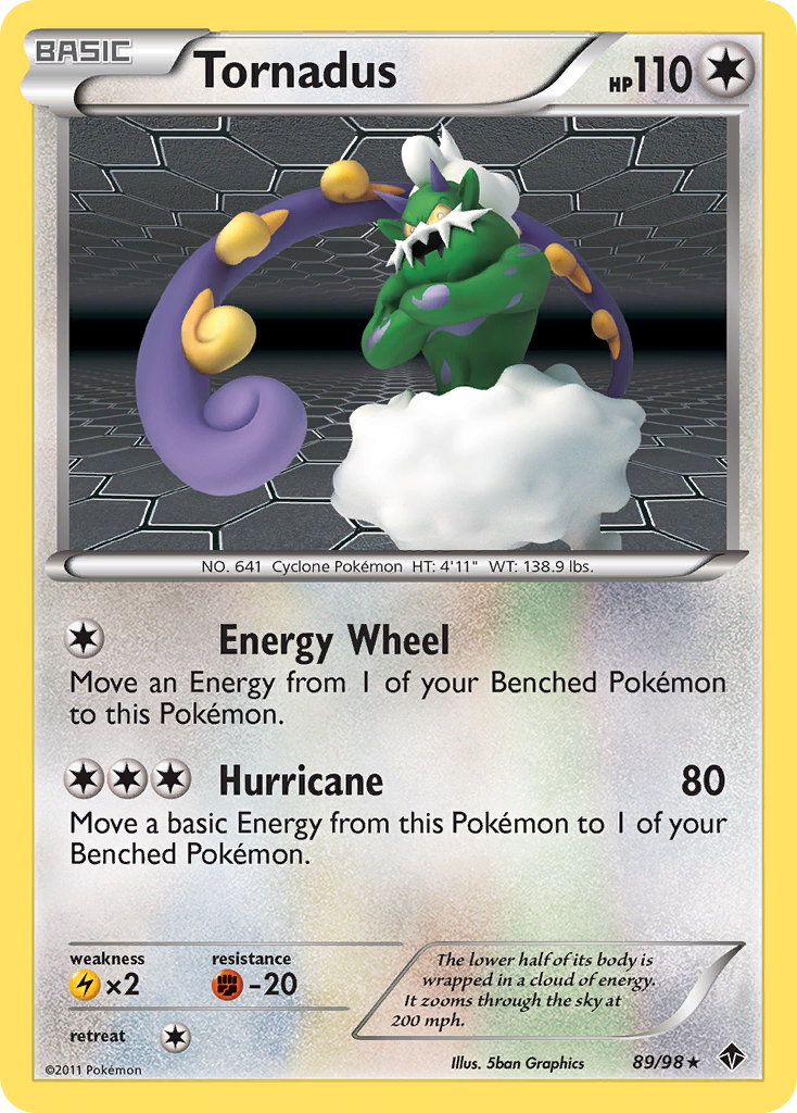 Tornadus (89/98) [Black & White: Emerging Powers] | The Gaming-Verse