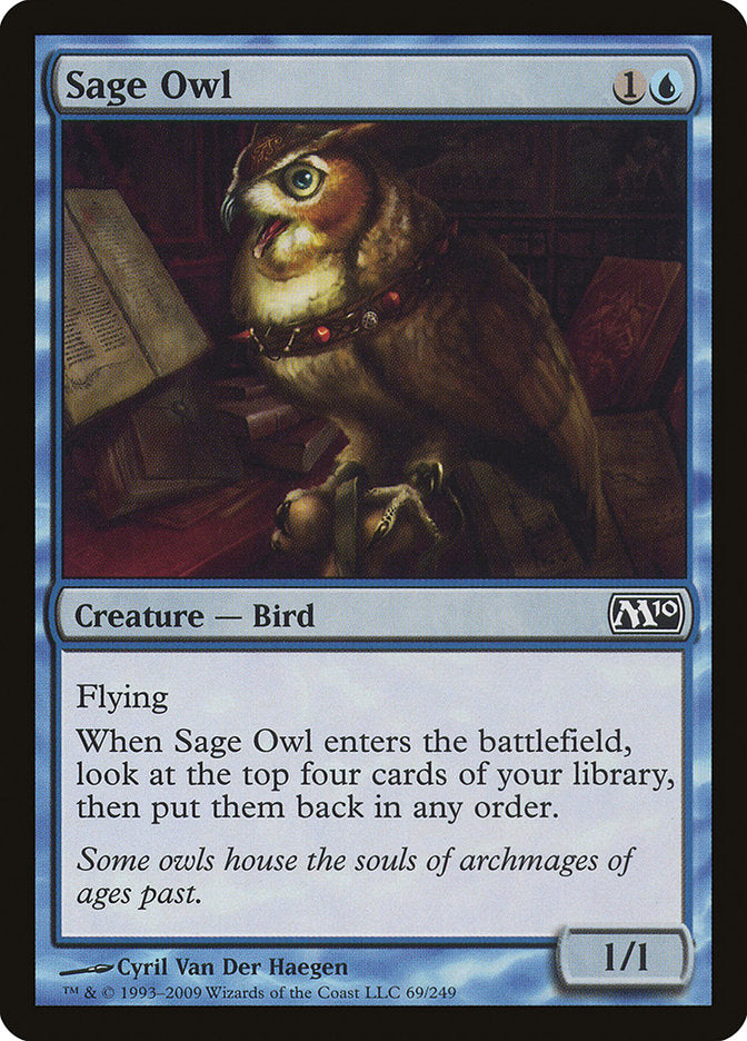 Sage Owl [Magic 2010] | The Gaming-Verse