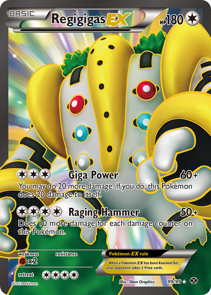 Regigigas EX (99/99) [Black & White: Next Destinies] | The Gaming-Verse