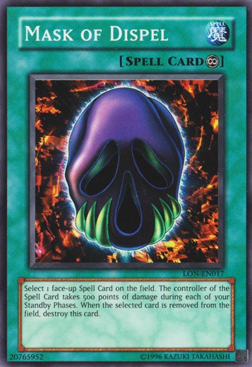 Mask of Dispel [LON-EN017] Super Rare | The Gaming-Verse