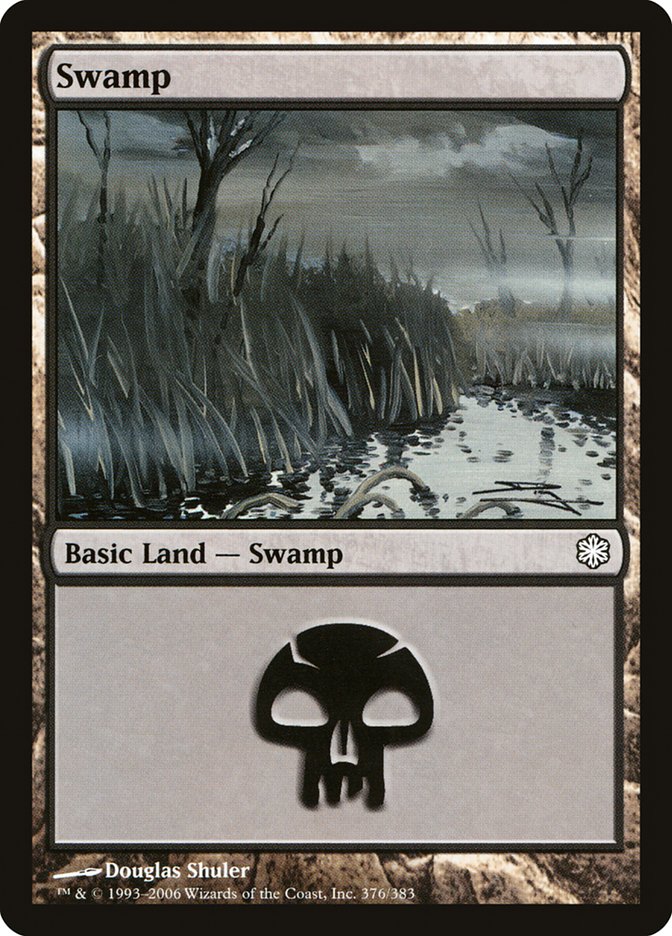 Swamp (#376) [Coldsnap Theme Decks] | The Gaming-Verse