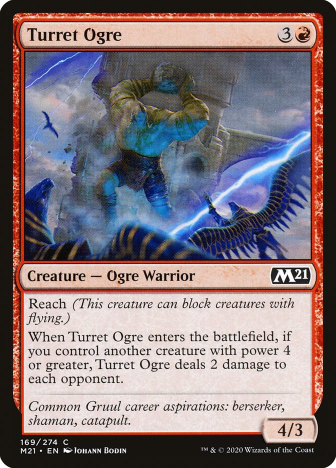 Turret Ogre [Core Set 2021] | The Gaming-Verse