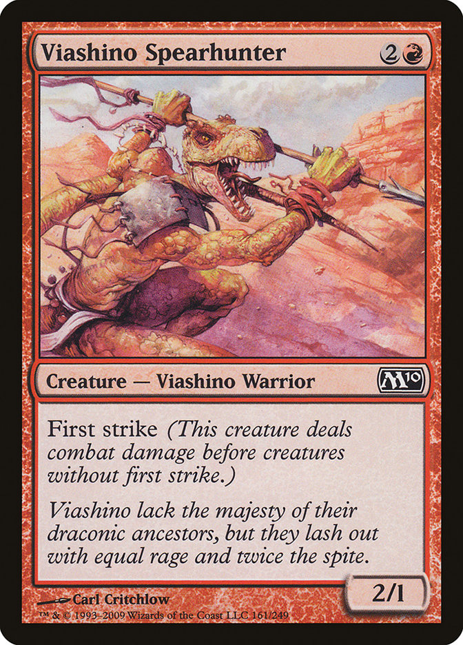 Viashino Spearhunter [Magic 2010] | The Gaming-Verse