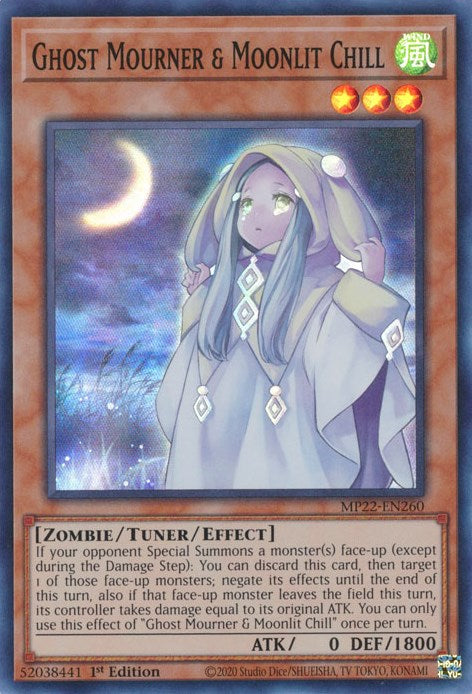 Ghost Mourner & Moonlit Chill [MP22-EN260] Super Rare | The Gaming-Verse