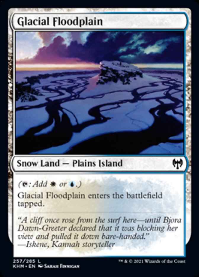 Glacial Floodplain [Kaldheim] | The Gaming-Verse