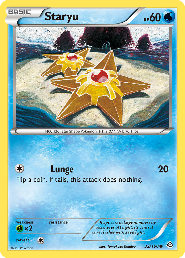 Staryu (32/160) [XY: Primal Clash] | The Gaming-Verse