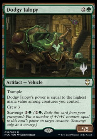 Dodgy Jalopy (Promo Pack) [Streets of New Capenna Commander Promos] | The Gaming-Verse