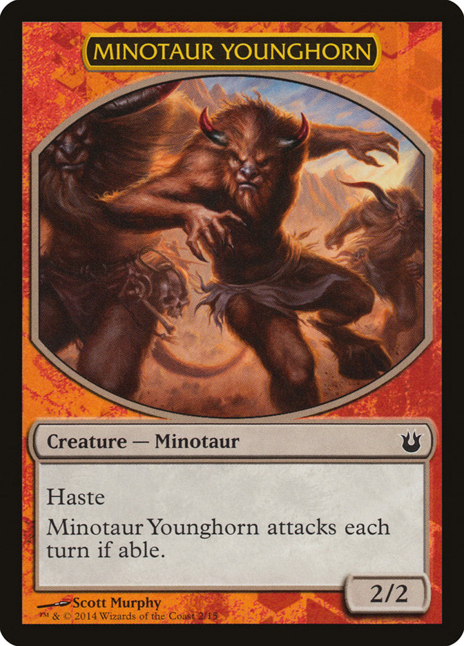 Minotaur Younghorn [Hero's Path Promos] | The Gaming-Verse