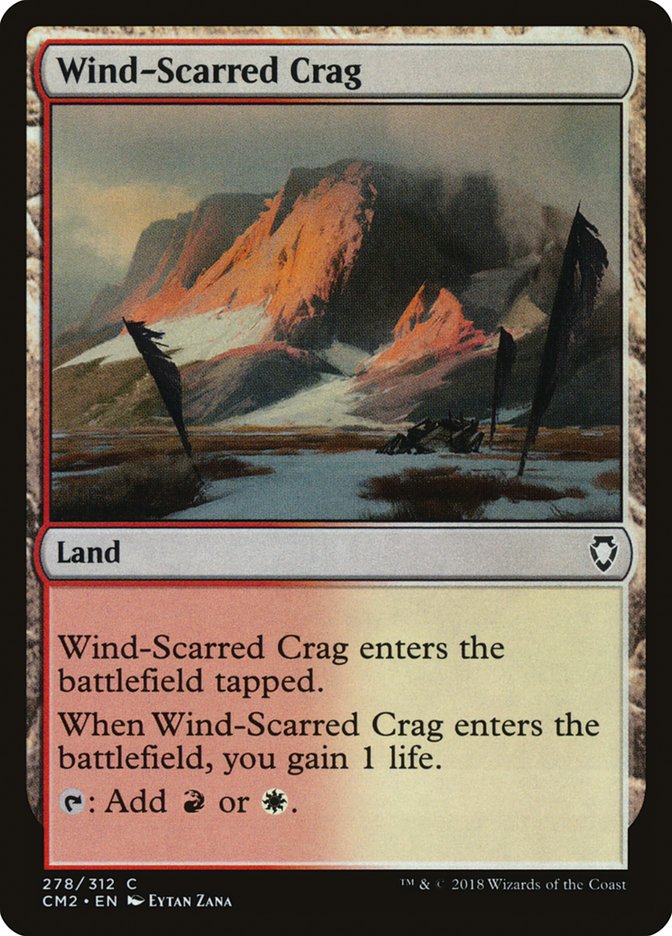 Wind-Scarred Crag [Commander Anthology Volume II] | The Gaming-Verse