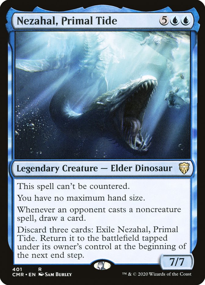 Nezahal, Primal Tide [Commander Legends] | The Gaming-Verse