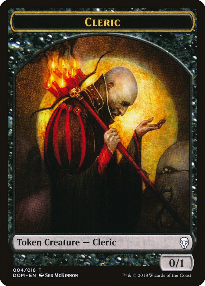 Cleric [Dominaria Tokens] | The Gaming-Verse