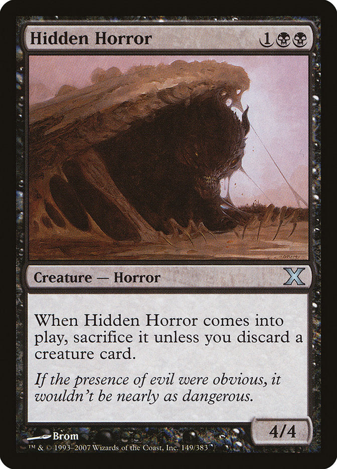 Hidden Horror [Tenth Edition] | The Gaming-Verse