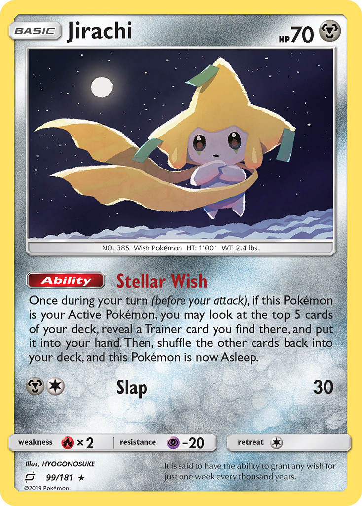 Jirachi (99/181) [Sun & Moon: Team Up] | The Gaming-Verse