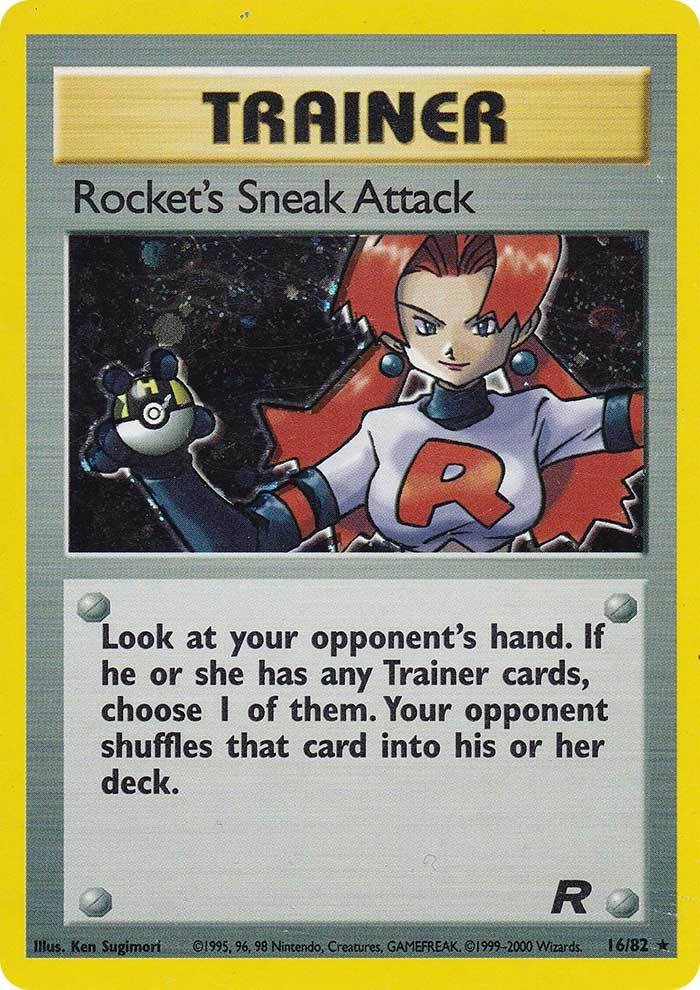 Rocket's Sneak Attack (16/82) [Team Rocket Unlimited] | The Gaming-Verse