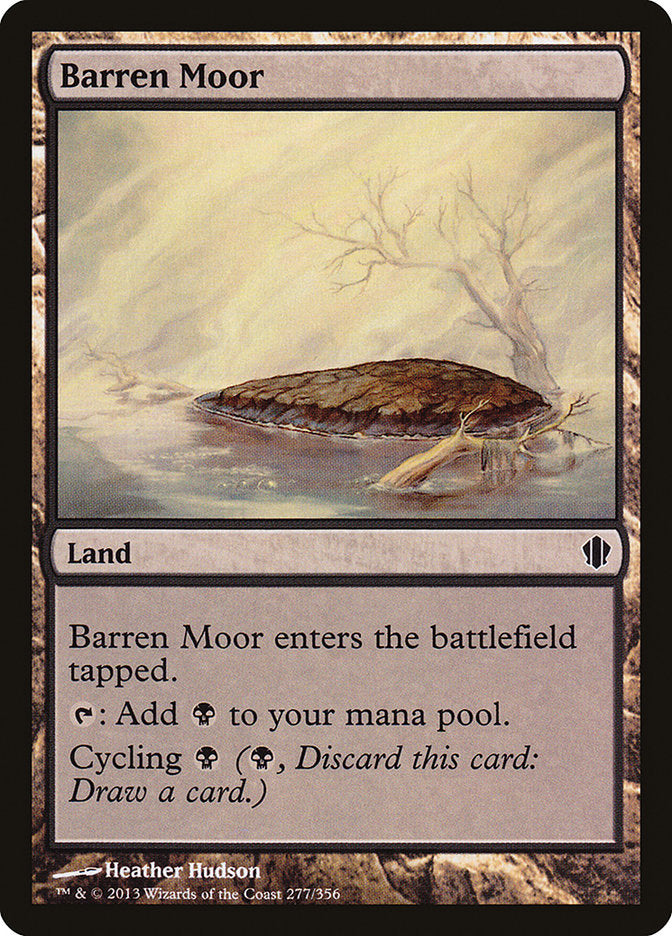 Barren Moor [Commander 2013] | The Gaming-Verse